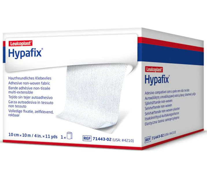 BSN Medical Leukoplast® Hypafix® Polyester-Spezialvlies, 10 cm x 10 m, 1 Stück