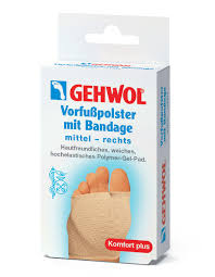 GEHWOL® Vorfusspolster mit Bandage, rechts, mittel, 1 Stk.