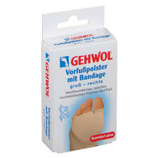 GEHWOL® Vorfusspolster mit Bandage, rechts, gross, 1 Stk.
