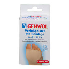 GEHWOL® Vorfusspolster mit Bandage, links, gross, 1 Stk. 