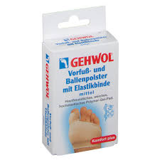 GEHWOL® Vorfuss- und Ballenpolster mit Elastikbinde, mittel, 1 Stk.