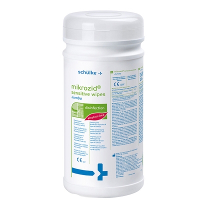 Schülke Mikrozid® Sensitive Wipes Jumbo, alkoholfrei, Dose à 200 Stück