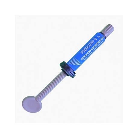 j3m PODOCOMP blau Komposit transparent, D hart, 4.5 g