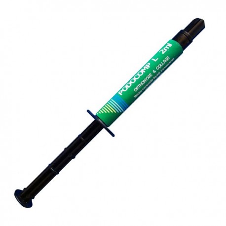 j3m PODOCOMP grün, Komposit transparent, L flüssig, inkl. 3 Spitzen, 3 g