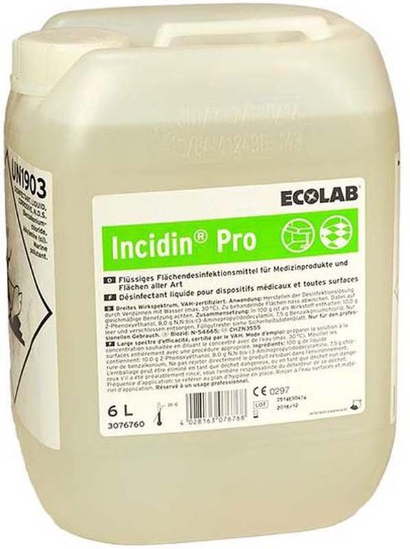 ECOLAB Incidin™ Pro Flächendesinfektion, 6000 ml