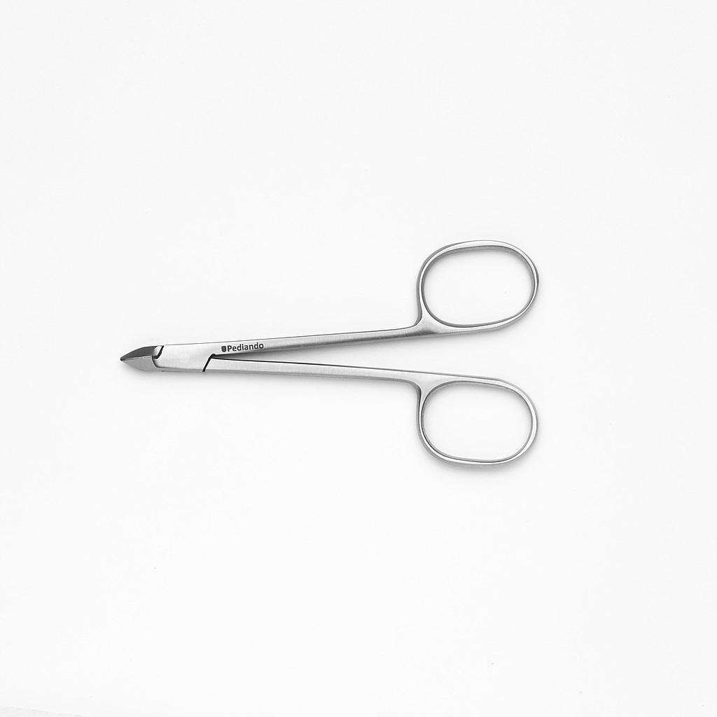 Pediando® Augenzange 52182045, inox, 10 cm, gewölbte Schneide, Schneidenlänge 9 mm