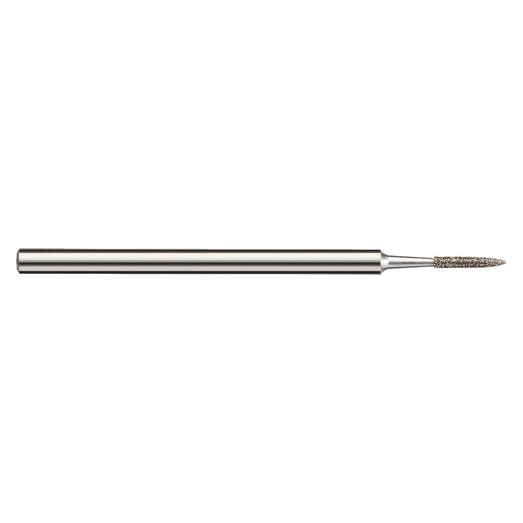 Meisinger Diamantierter Schleifkörper 861 L H 010, mittel, Ø 1 mm