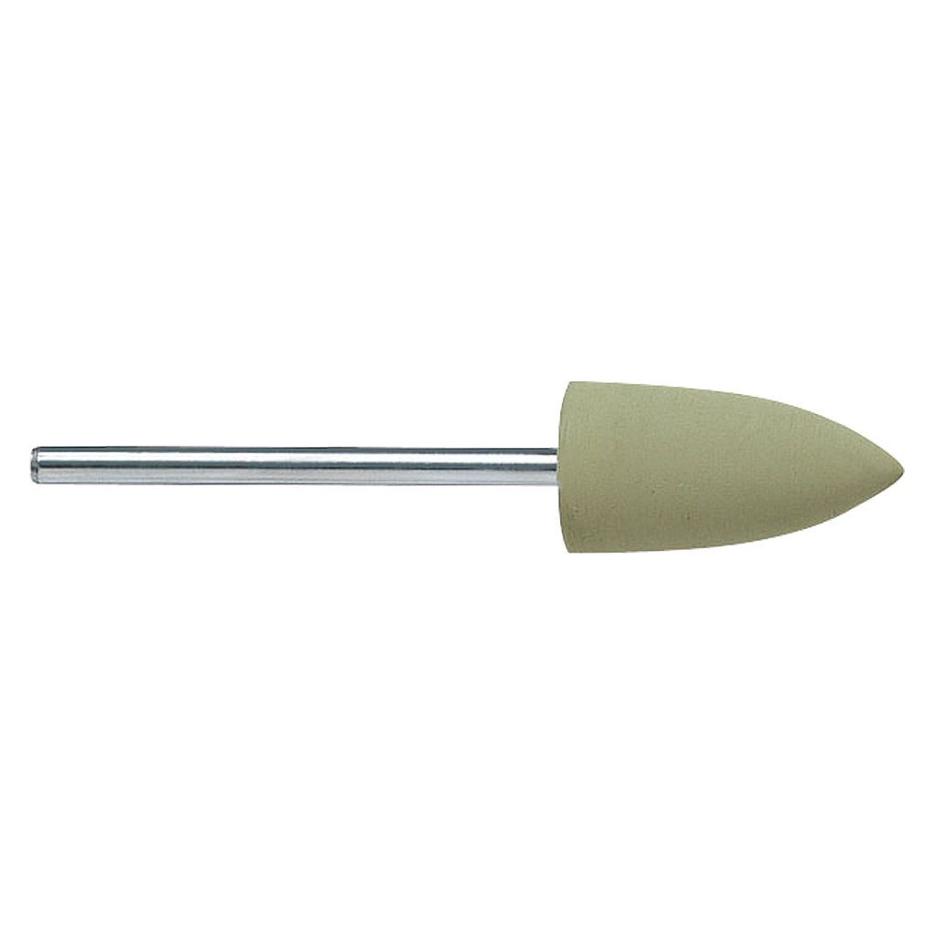 Meisinger Nagelpolierer 9679 fein, Birnenform gross, hellgrün