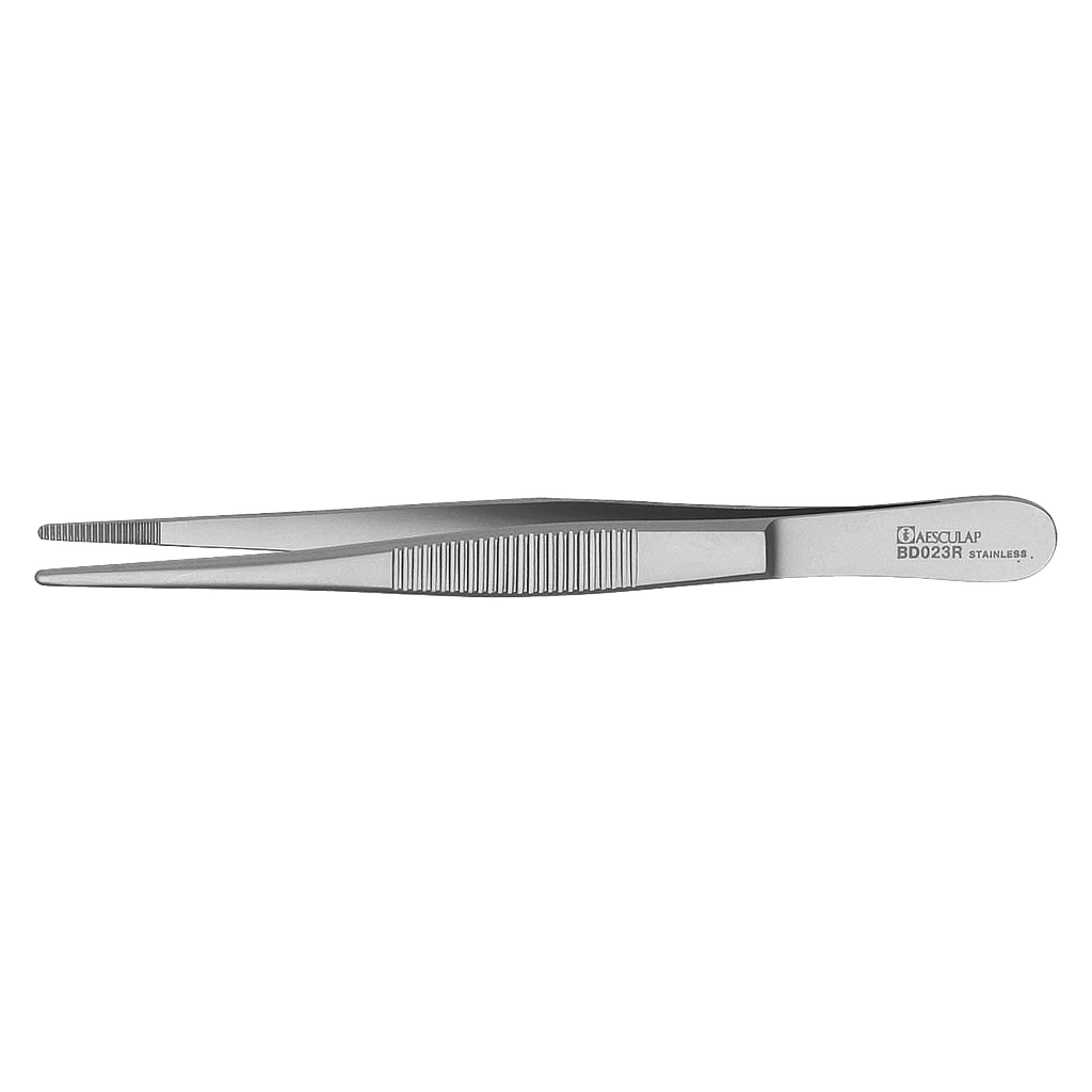 Aesculap® BD 023 R Anatomische Pinzette mittelbreit 11.5 cm