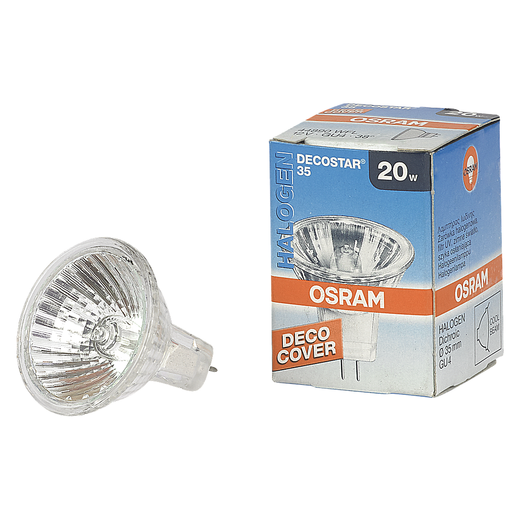 Osram Leuchtmittel für Halogenleuchte Dekostar, 20 W, 300 lm, 36°