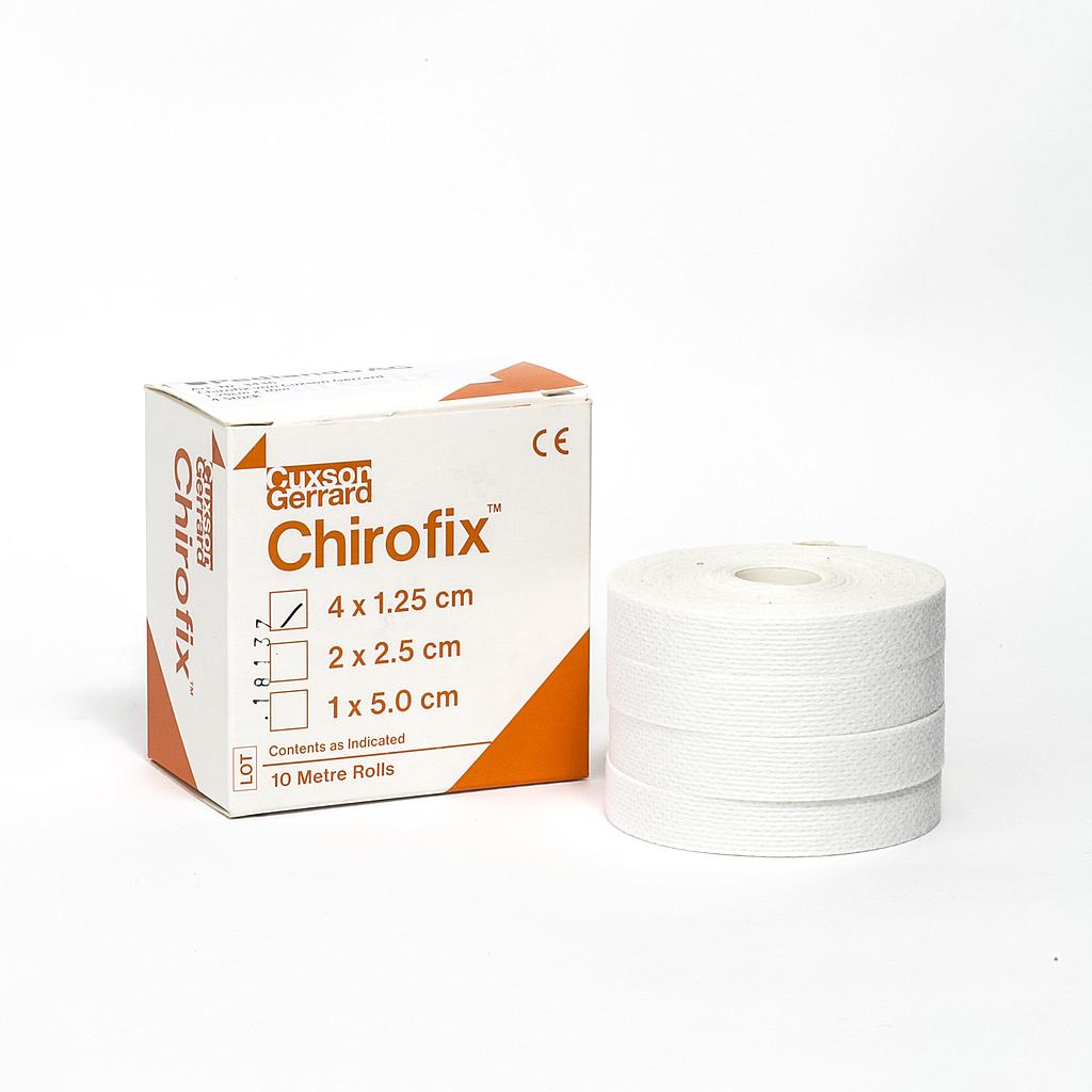 Chirofix™ von Cuxson Gerrard, 1.25 cm x 10 m, 4 Stück