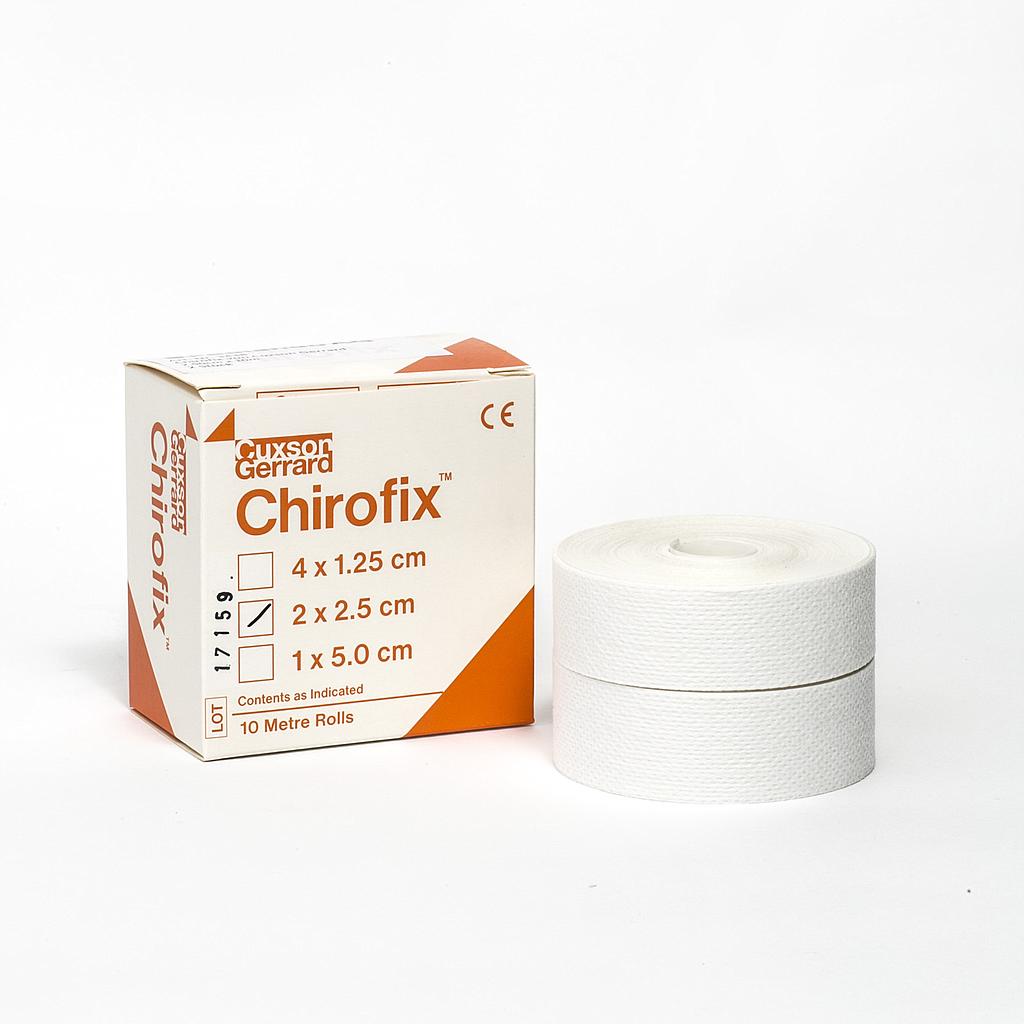Chirofix™ von Cuxson Gerrard, 2.5 cm x 10 m, 2 Stück (Listenpreis CHF 6.80)