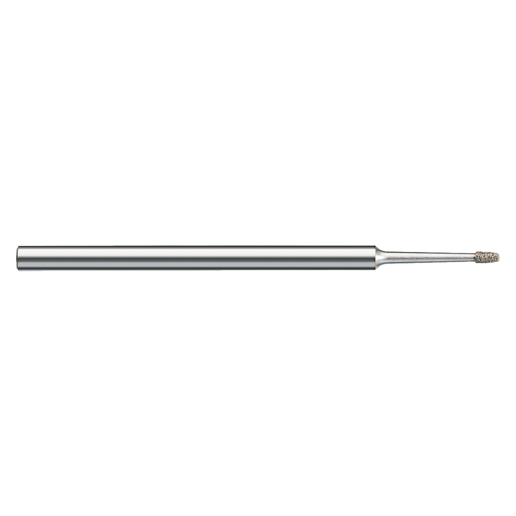 Diamantierter Schleifkörper D 407 H 010, mittel,  Ø 1 mm 