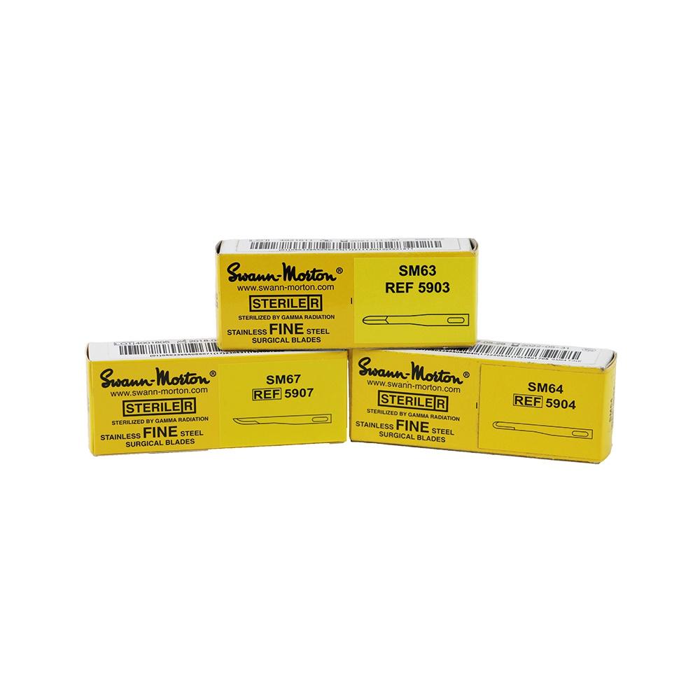 Swann-Morton® Fine Blade (Beaver), Schachtel à 25 Stück
