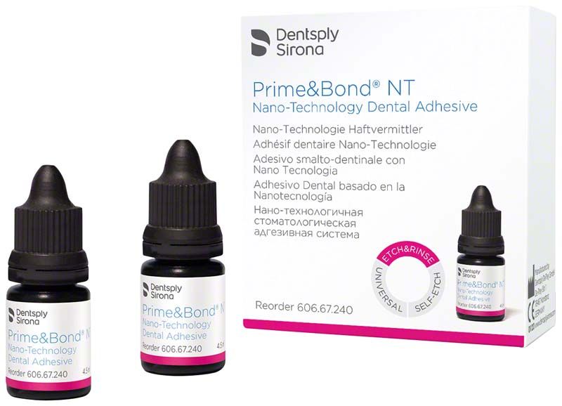 Dentsply Sirona Prime &amp; Bond NT Refill #606.67.240 / 2 x 4.5 ml