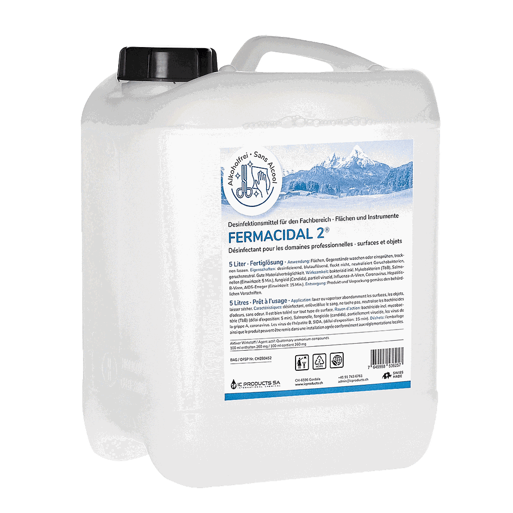 Fermacidal 2® von IC Products, Flächendesinfektion, 5 l