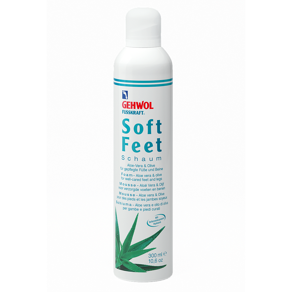 GEHWOL FUSSKRAFT® Soft Feet Schaum, 300 ml