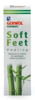 Deko-Faltschachtel GEHWOL FUSSKRAFT®  Soft Feet Peeling, 10.8 x 8.6 x 34.8 cm