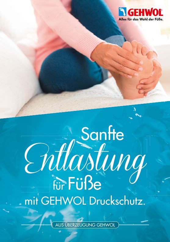 GEHWOL® Plakat 'Druckschutz', Format DIN A2 - 42 x 60 cm