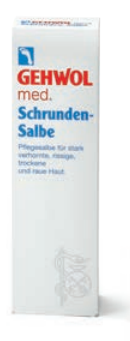 Deko-Faltschachtel GEHWOL med®  Schrunden-Salbe, 9.4 x 6.6 x 31.5 cm