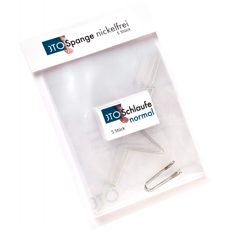 3TO-Spange® nickelfrei, 5 Stück