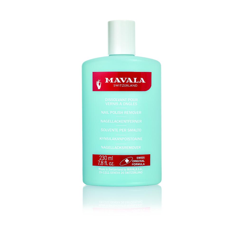 MAVALA Professional Nagellackentferner Dissolvant bleu, mit Aceton, 230 ml