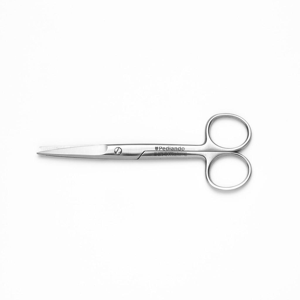 Pediando® Budget Verbandschere mit MIKROSCHLIFF 0.5 mm, 13 cm