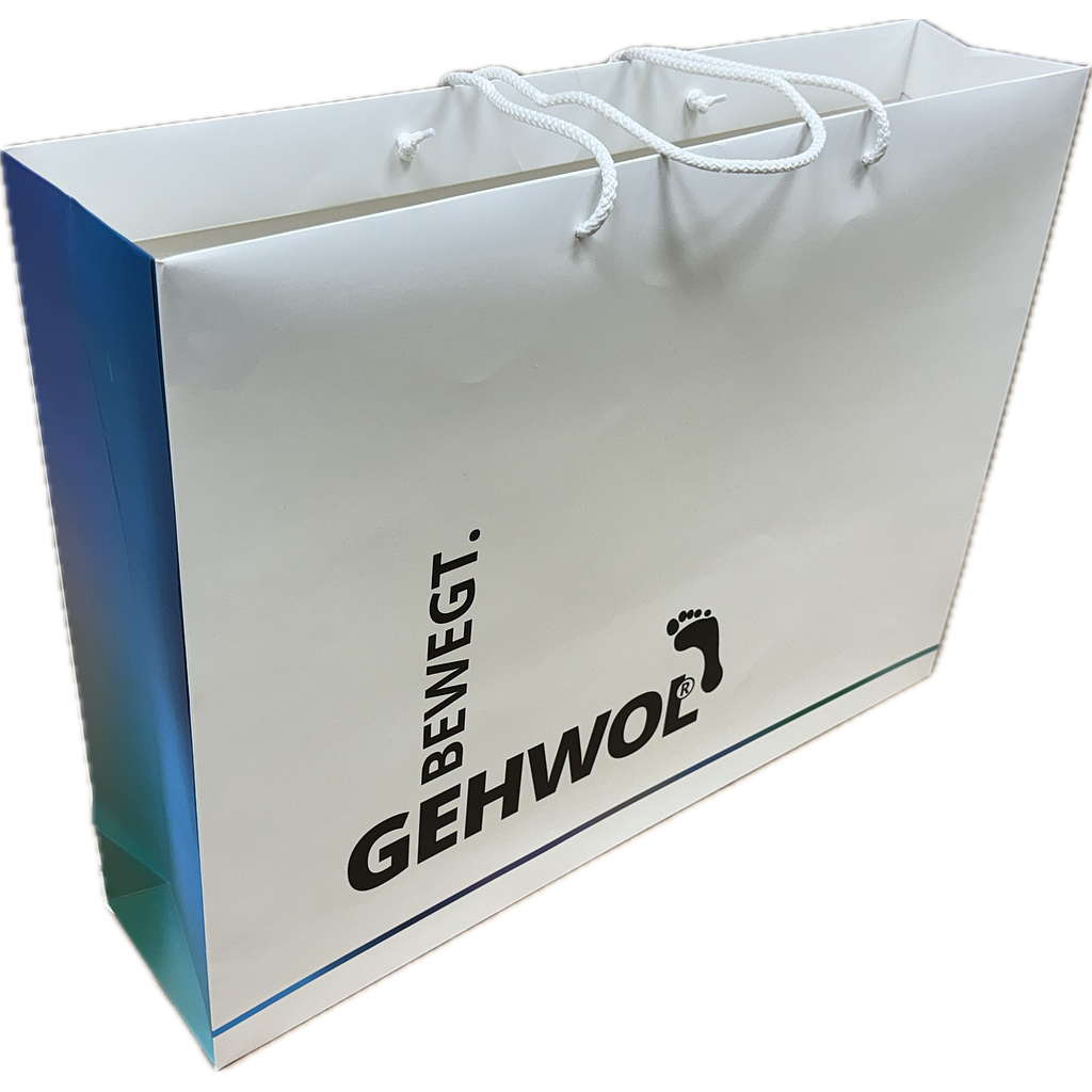 GEHWOL® XXL-Tragetasche D/GB, aus Papier, 60 x 45 x 14 cm
