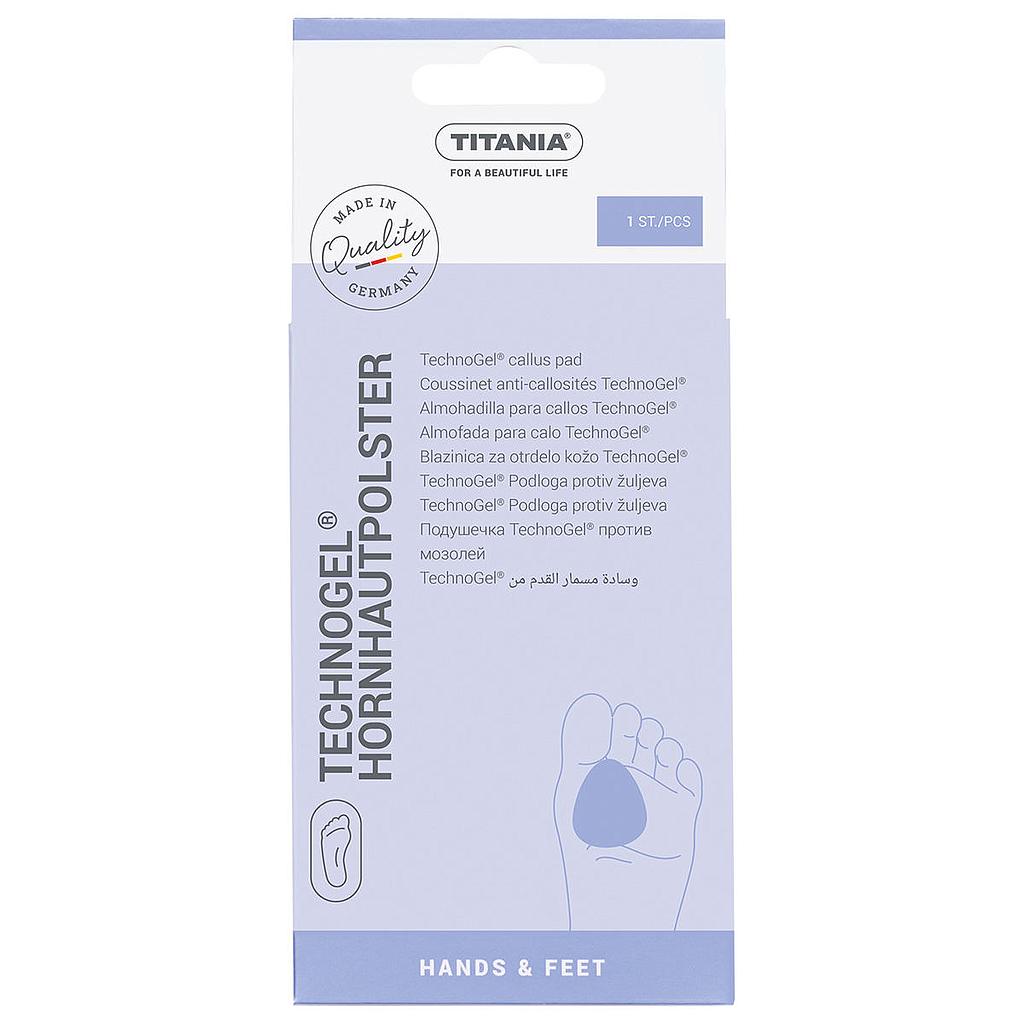 Titania TechnoGel Hornhautpolster, 1 Stück