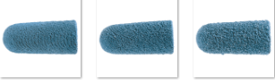 GEHWOL® Tech Schleifkappen SK 11 mm blau, konisch, 10 Stück