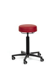 Arbeitsstuhl Anatom Silya aktiv Arbeitshocker mit Rundsitz, Kunstleder, 45-61 cm, diverse Farben