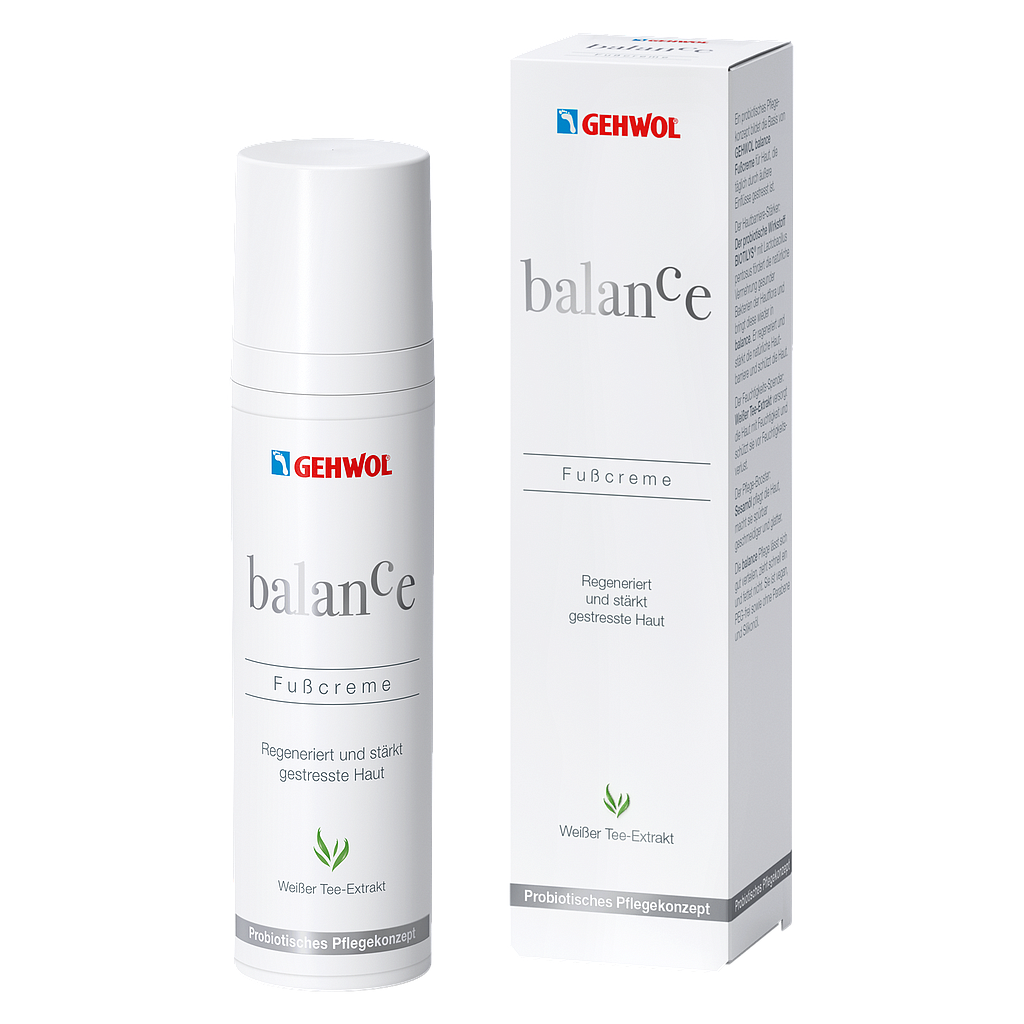 GEHWOL® balance Fusscreme, 75 ml - jetzt mit 50% Rabatt auf Listenpreis CHF 10.40