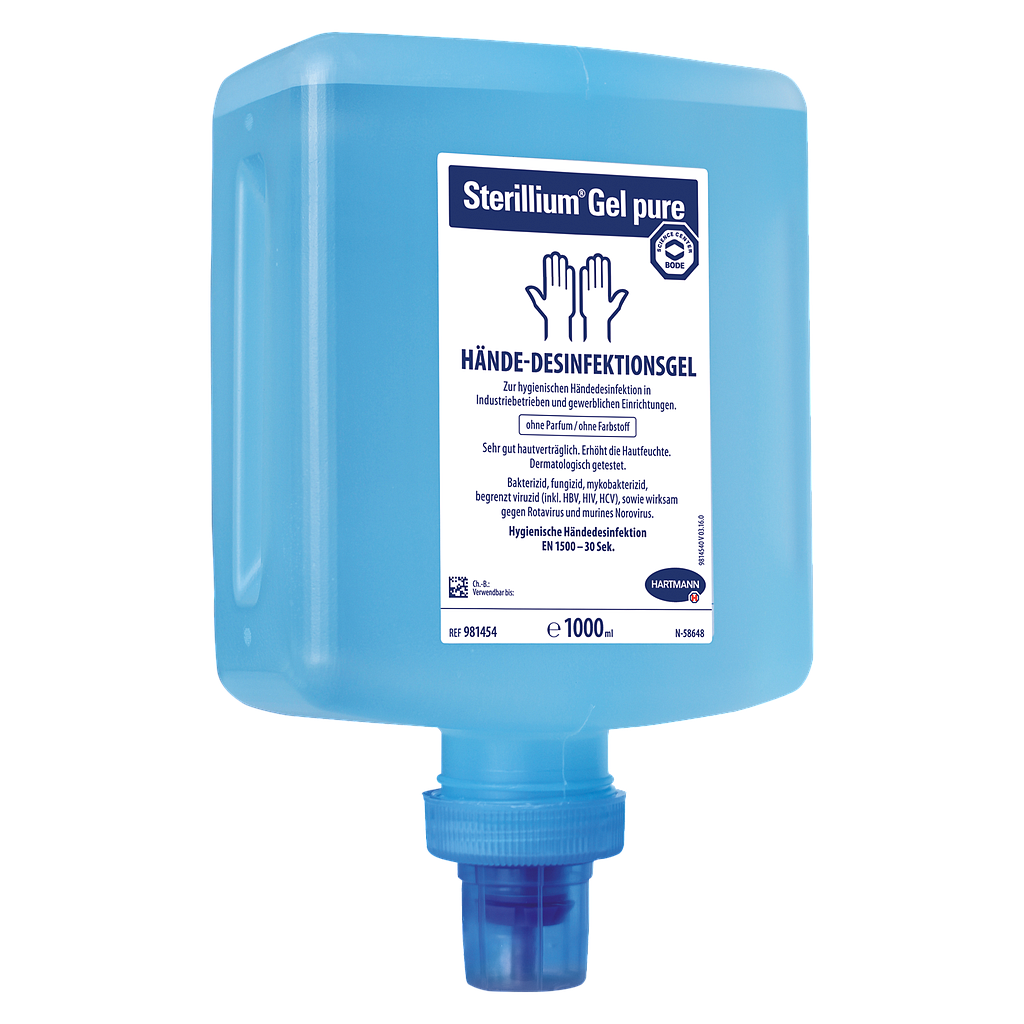 Sterillium® GEL pure Händedesinfektion, 1000 ml CleanSafe