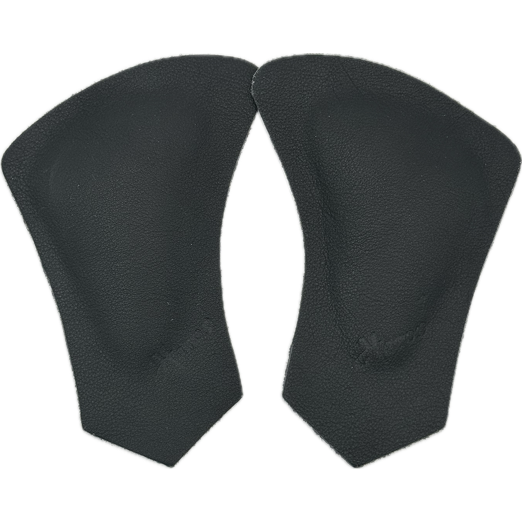 HEROP Spreizfuss-Pelotten anthrazit, selbstklebend, Paar