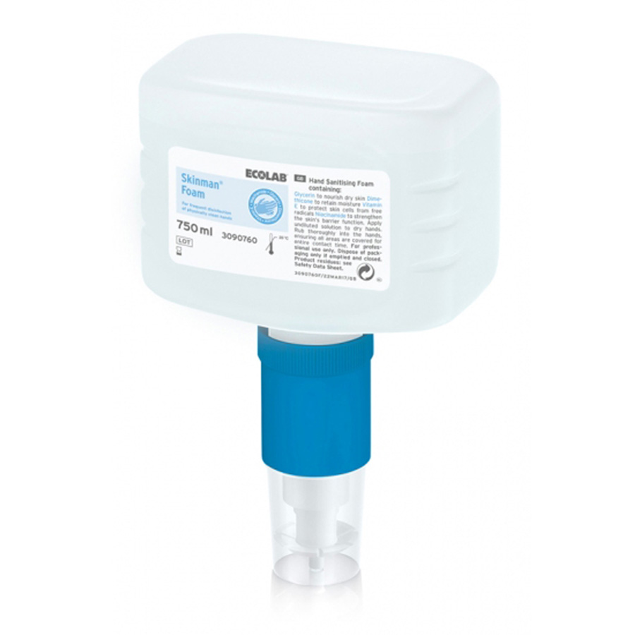 ECOLAB Skinman™ Foam, NEXA Kartusche 750 ml