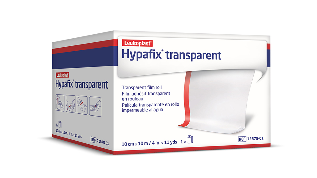 BSN Medical Leukoplast® Hypafix® transparent (früher Fixomull), 10 m x 10 cm