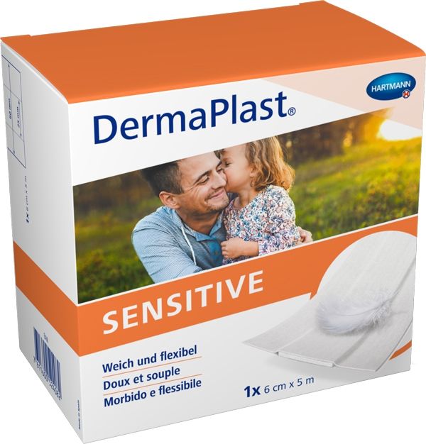 IVF Hartmann DermaPlast® Sensitive Wundschnellverband 6 cm x 5 m