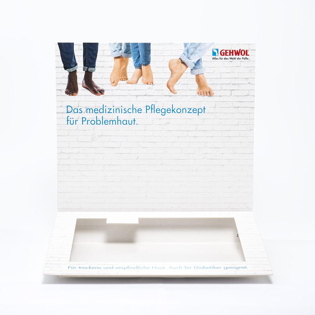 EasyUP Display unbestückt für GEHWOL® med Pflegekonzept
