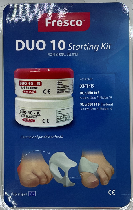 Fresco Orthese DUO A+B, Shore Härte 10 (medium), 2 x 100 g