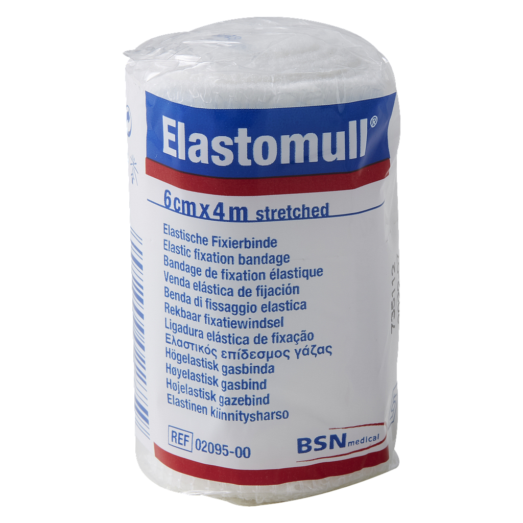 BSN Medical Leukoplast® Elastomull® Fixierbinde, hochelastisch, 6 cm x 4 m