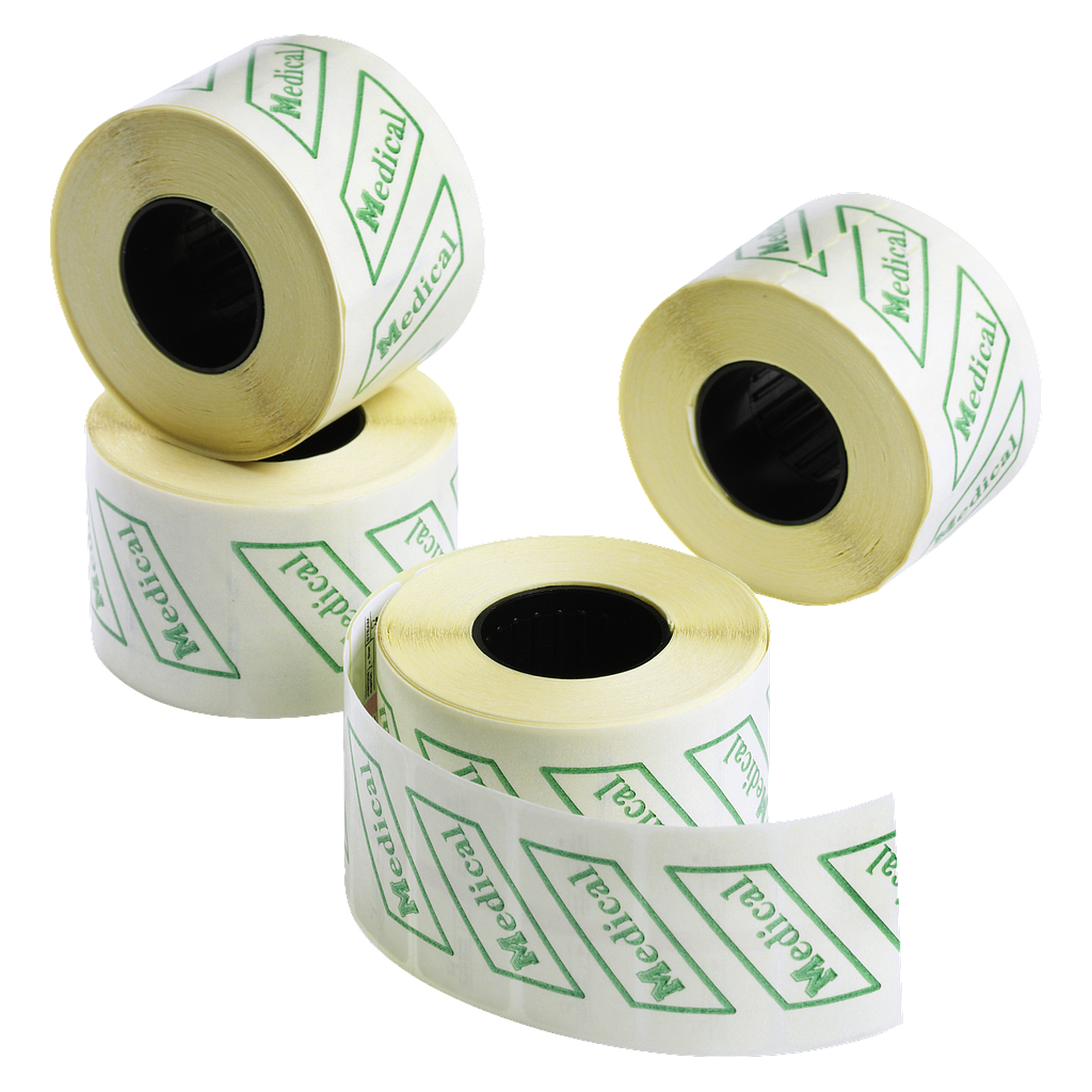 Etiketten für Etikettierer FARO, 4 Rollen à 500 Stück