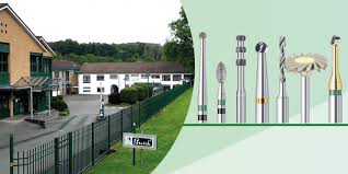 Turbinenbohrer mit Schaft-⌀ FG 1.6 mm, Busch Hartmetall-Bohrer 1S, 6 Stück