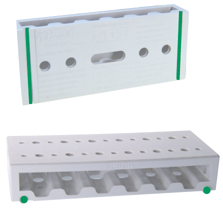 Busch STERI-SAFEwave 5773B, nur Unterteil, grün, 76 x 30 x 33 mm, 10 Stück