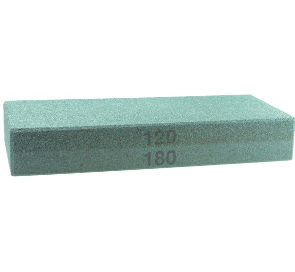 Busch Abziehstein 440 aus keramisch gebundenem Siliziumkarbid, grün, 12 x 5 x 2 cm, 1 Stück