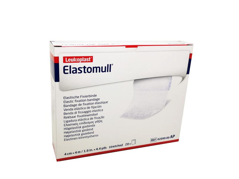 BSN Medical Leukoplast® Elastomull®  Fixierbinde, hochelastisch, 4 cm x 4 m, 20 Stück