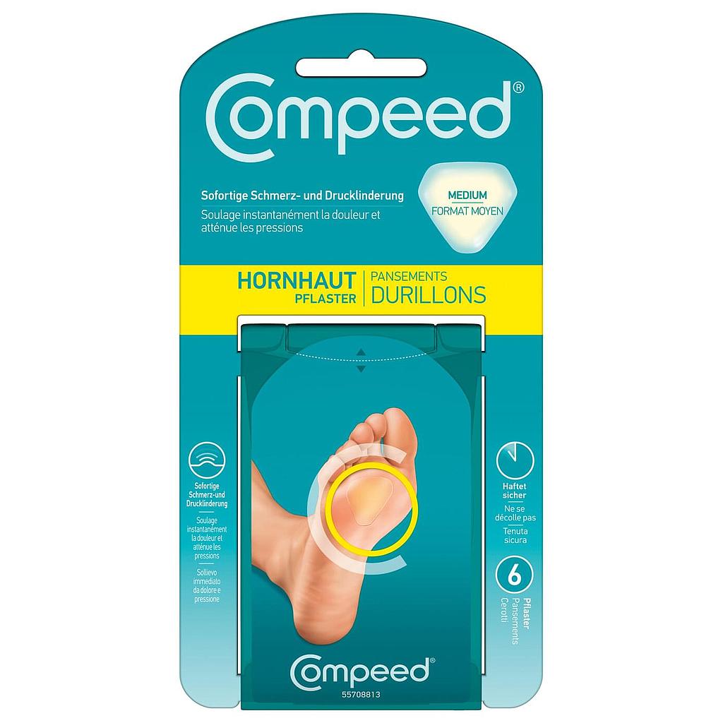 Compeed® Hornhautpflaster Medium, 6 Stück