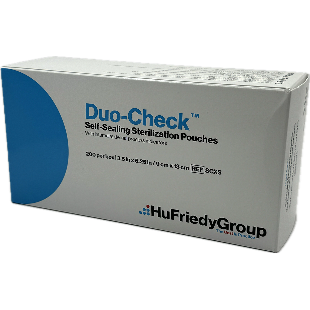 HuFriedy Duo-Check™ Steribeutel selbstklebend 9 x 13 cm #SCS, 200 Stück