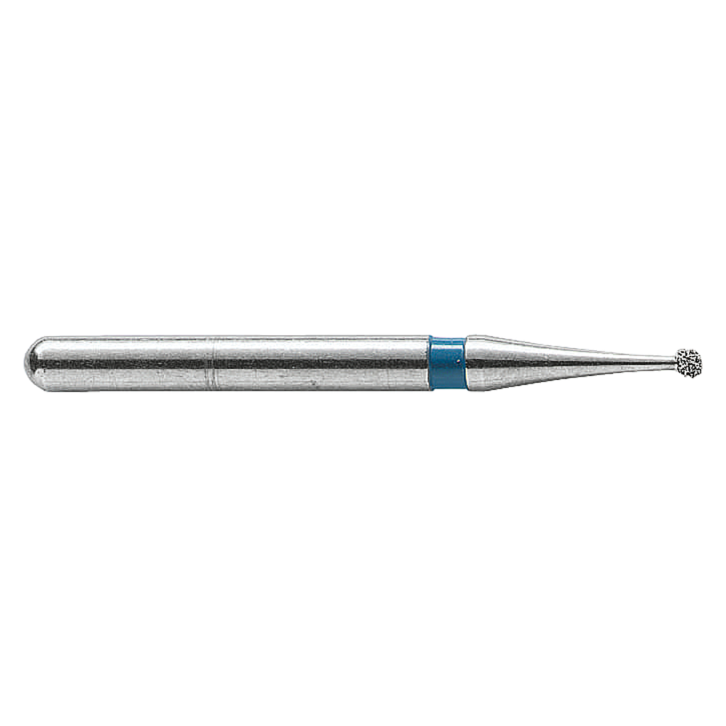 FG 801/008 Diamantierter Schleifkörper von Meisinger, Schaft Ø 1,6 mm (Turbinenhandstück)