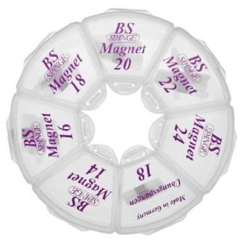 B/S Spange Magnet Rondell Profi (60 Spangen)