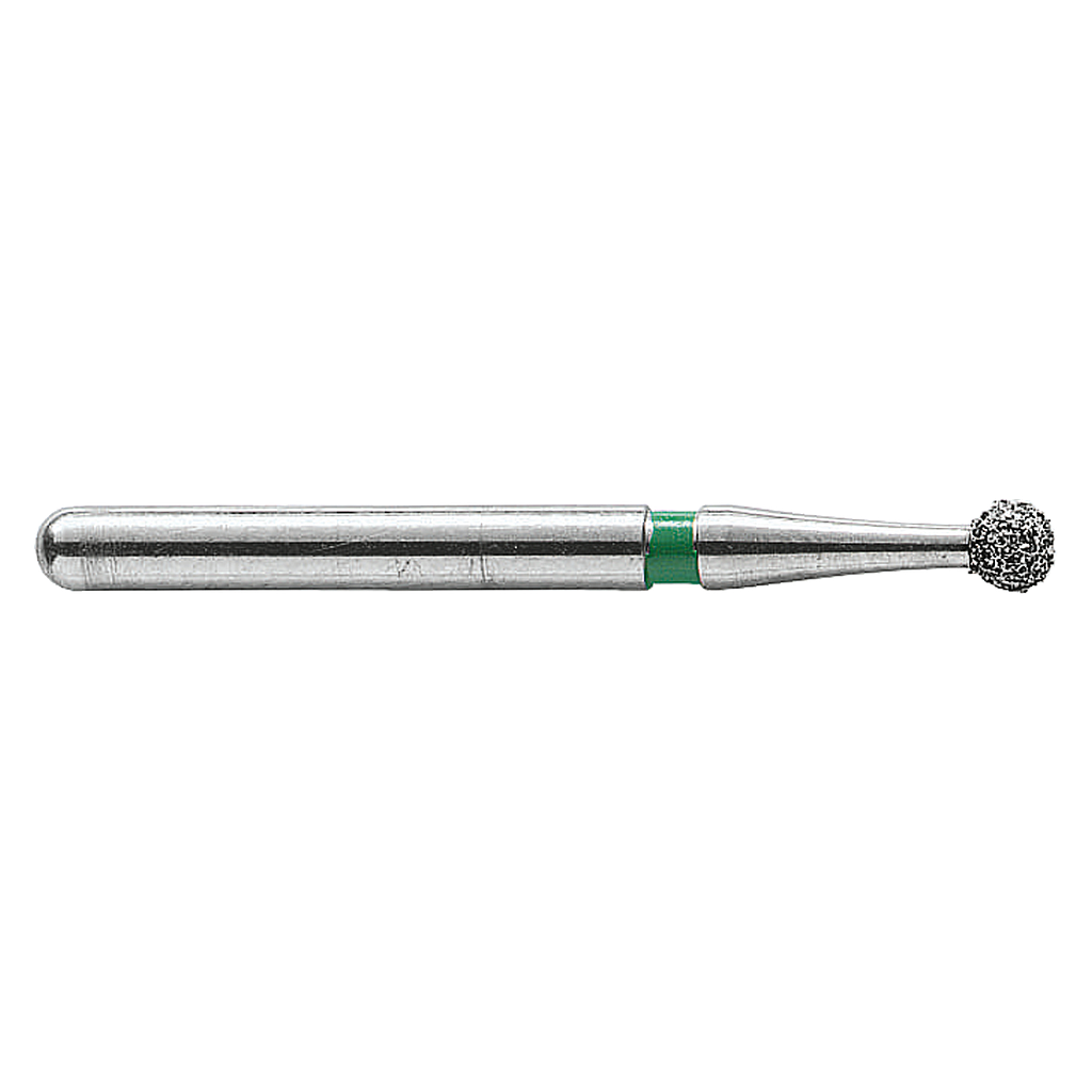 FG 801/016 Diamantierter Schleifkörper von Meisinger, Schaft Ø 1,6 mm (Turbinenhandstück)